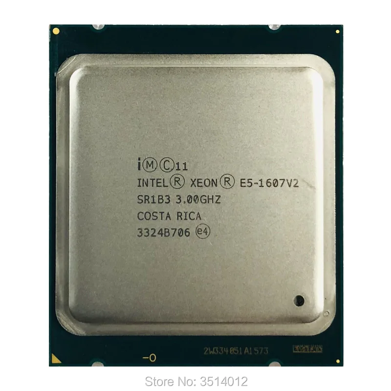 Intel Xeon E5-1607v2 E5 1607v2 1607 v2 3.0 GHz Quad-Core Quad-Thread CPU Processor 10M 130W LGA 2011 | Компьютеры и офис