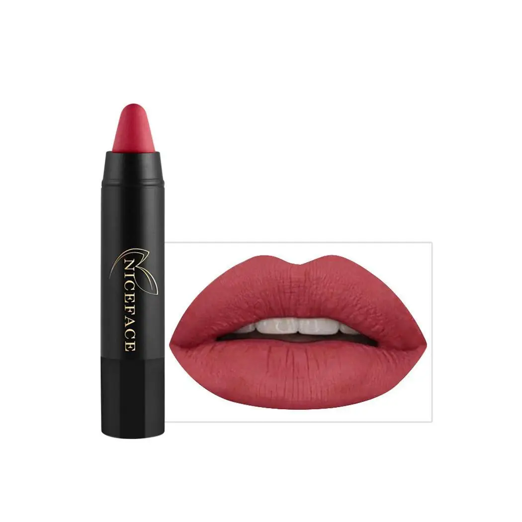 Для женщин Make Up Cosmetics влажная матовая губная помада 3 года рисовать подходит для