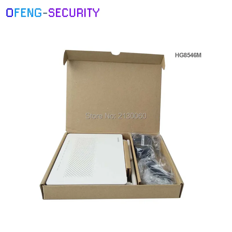 99% новый huawei GPON ONU hg8546m 4FE + 1TEL USB wifi английская прошивка ONT|Коробки передач и кабели| |
