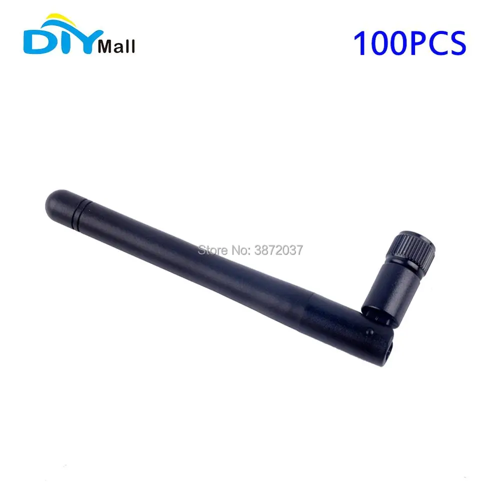 

100pcs/lot 2.4G High Gain WiFi Antenna Wireless Network Cable RP-SMA Female