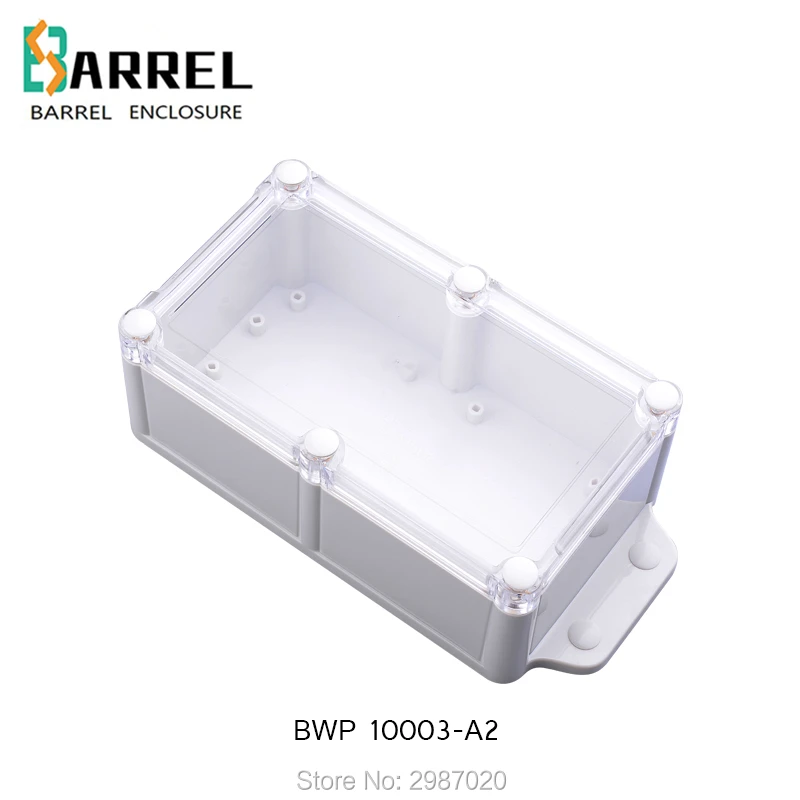 200*94*60mm plastic IP68 wall mounted electronic project enclosure wire connection junction box outdoor weatherproof case | Обустройство