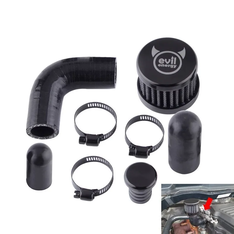 CCV Crank чехол Vent Reroute Kit для 07 5 17 Dodge 6 7 Cummins Diesel 2500 3500 OPEN BREATHER KIT|Воздухозаборники| |
