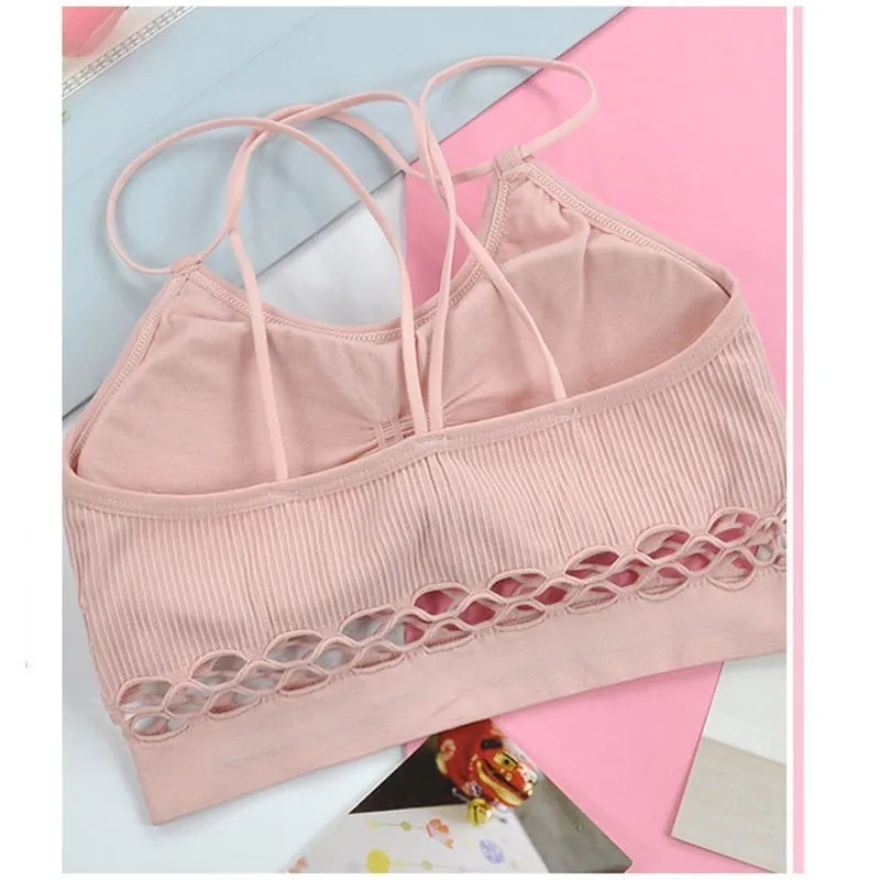 Быстросохнущий фитнес-спортивный лифчик для женщин Quick Dry Fitness Sports Bra Women Sexy Yoga Undrewear Push Up Shakeproof Running Padded Vest Workout Gym Top Tank Breathable on.