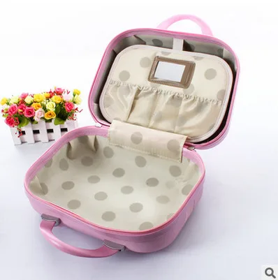 Hello Kitty милый 14 дюймов Косметический профессиональный косметический чехол для