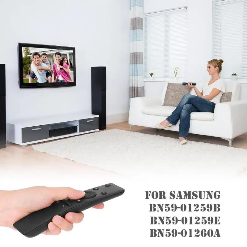 Пульт дистанционного управления для телевизора SAMSUNG LED 3D smart player черный 433 МГц