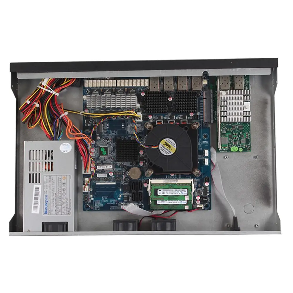 

Firewall Mikrotik Pfsense VPN Network Security Appliance Router PC Intel Intel Core I5 4430,[HUNSN SA20R],(4LAN/2USB/1COM/1VGA)