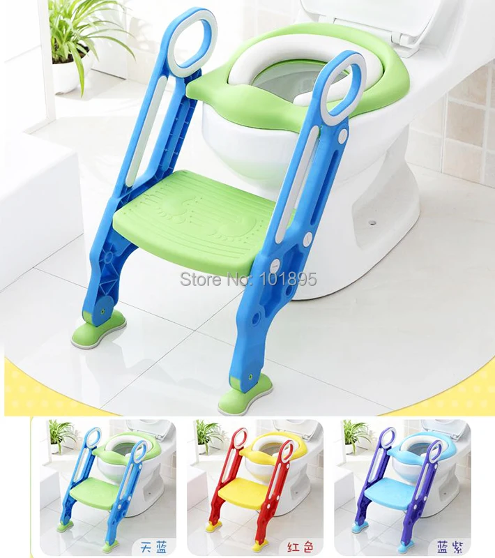 

PP Material Colorful of of Children's Toilet Ladder