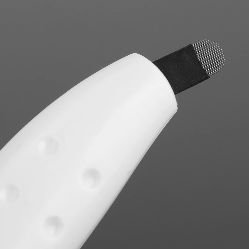 Manual Microblading Pen with Needles Plastic Handle Makeup Tool Permanent Tattoo Disposable Pens | Красота и здоровье