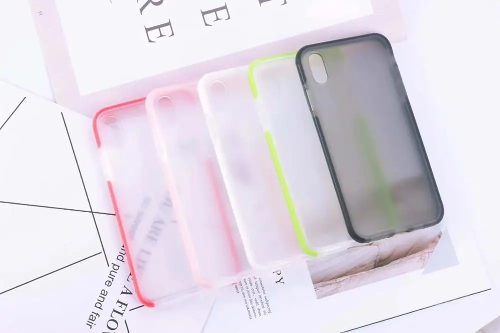 JONSNOW крышка для iPhone XS MAX XR антидетонационных телефон сзади Защитный чехол 6 6S 7 8 Plus X