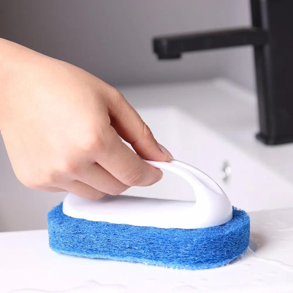 1 шт. Удобная волшебная губка Ластик для ванны щетка плитка чаша умывания чистые