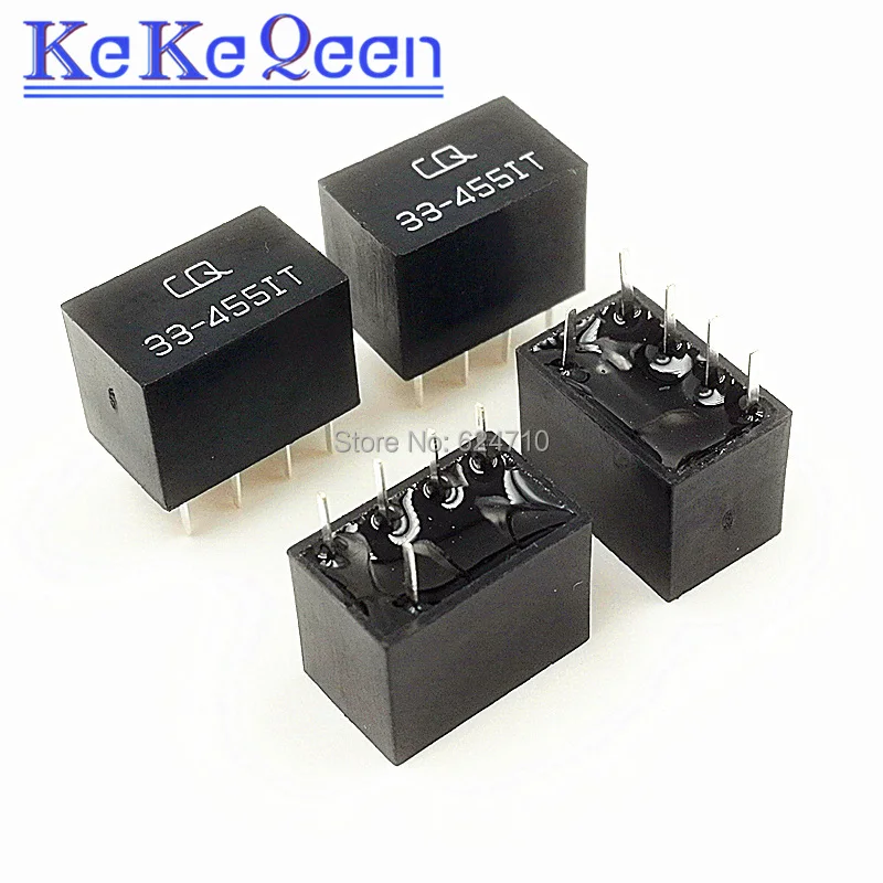 LT455I LT455IW 455I 455IW LT455ITW CQ 33-455IT 1+ 4 5Pin DIP-5 455 кГц керамический фильтр для реле сигнала связи