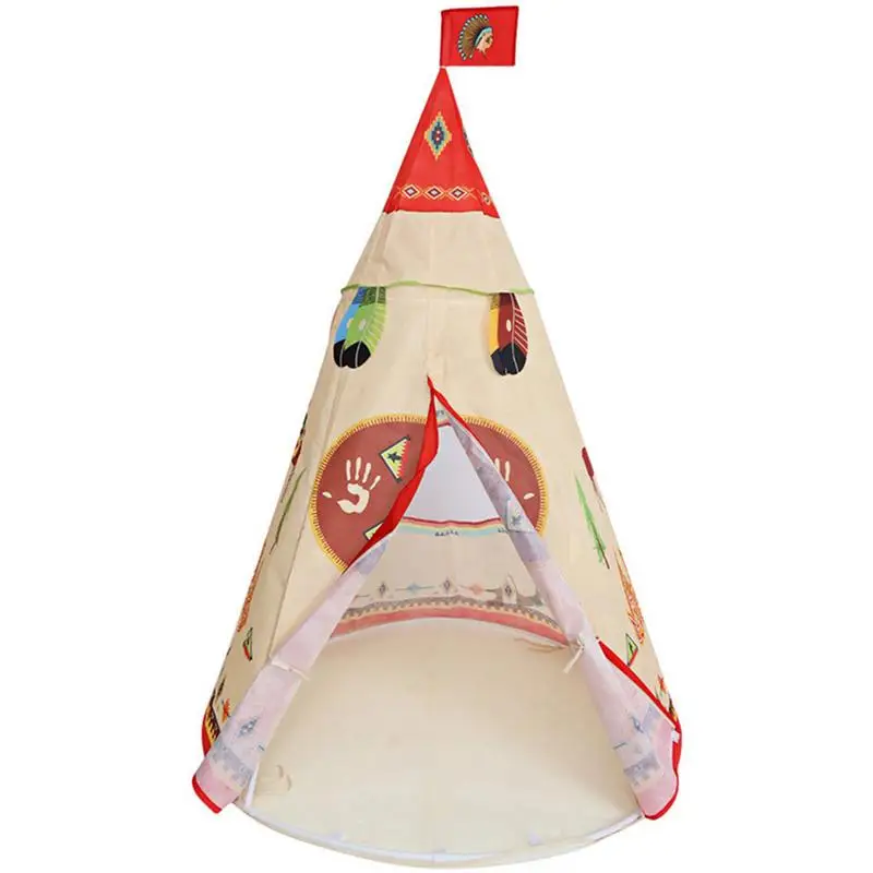 Детская игровая палатка Tipi портативная в индийском стиле для мальчиков и