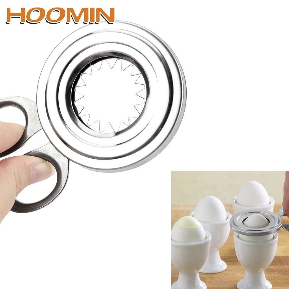 HOOMIN Яйцо Слайсеры нож для ракушек из нержавеющей стали вареная яичная скорлупа