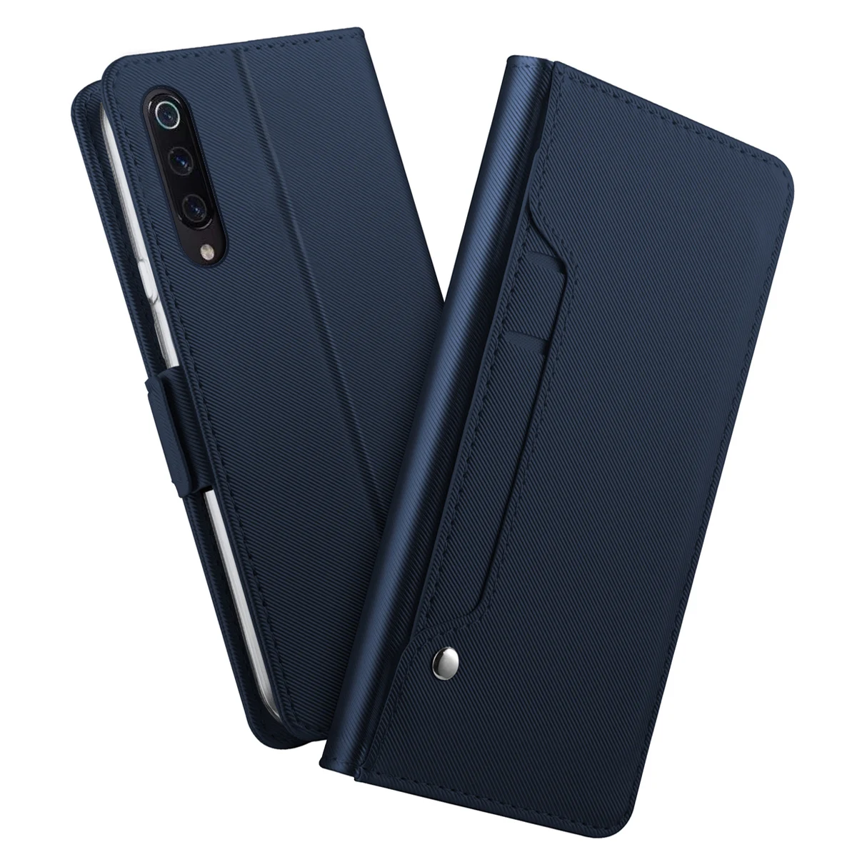 Чехол для Xiaomi Mi 9 Магнитный флип чехол из искусственной кожи с подставкой кошелек