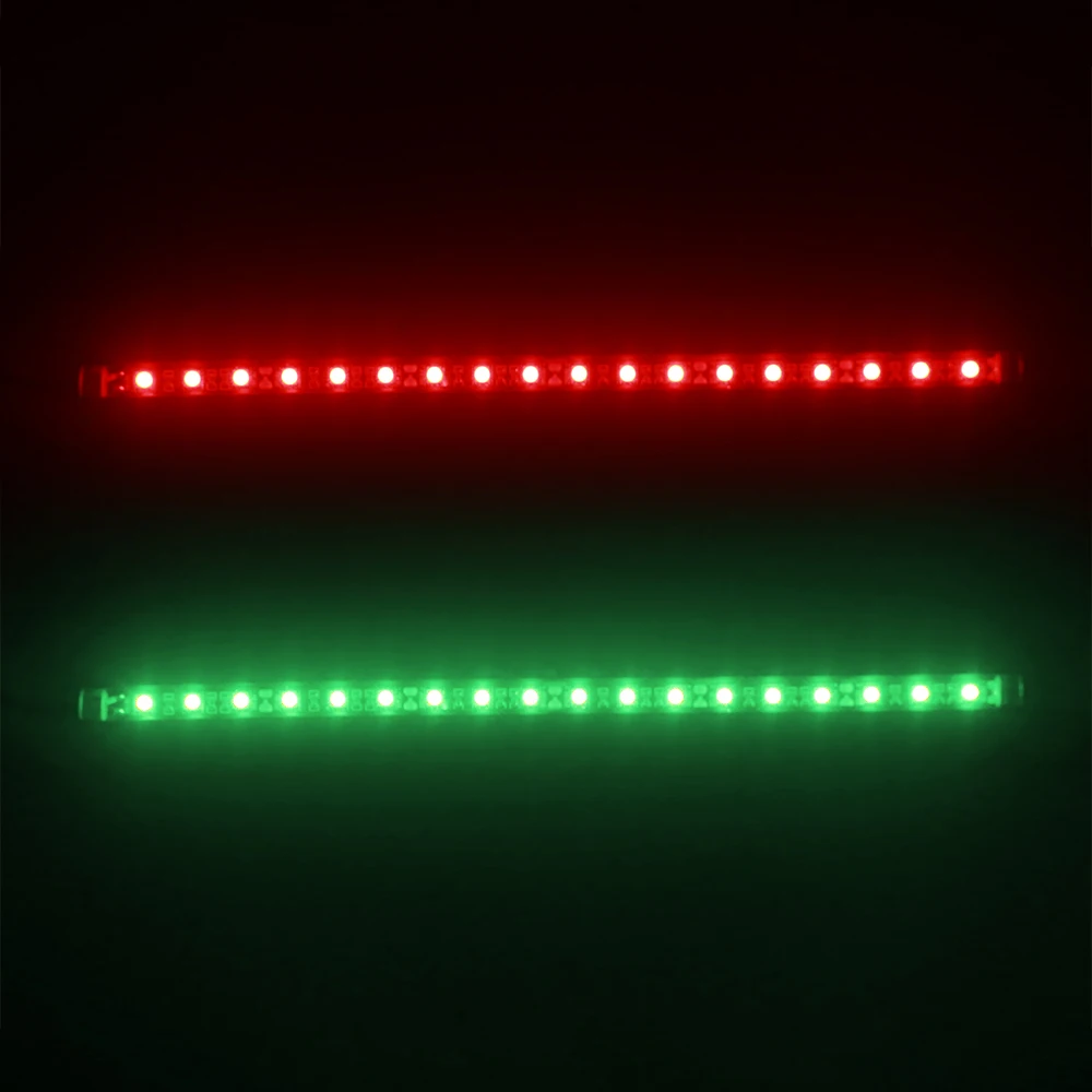 12V Led Водонепроницаемый бант навигационные светильник красный зеленый парусных