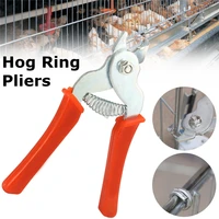 15 6x12cm manganese steel hog ring pliers tool m shaped clips staples bird chicken mesh cage wire fencing netting durable tool