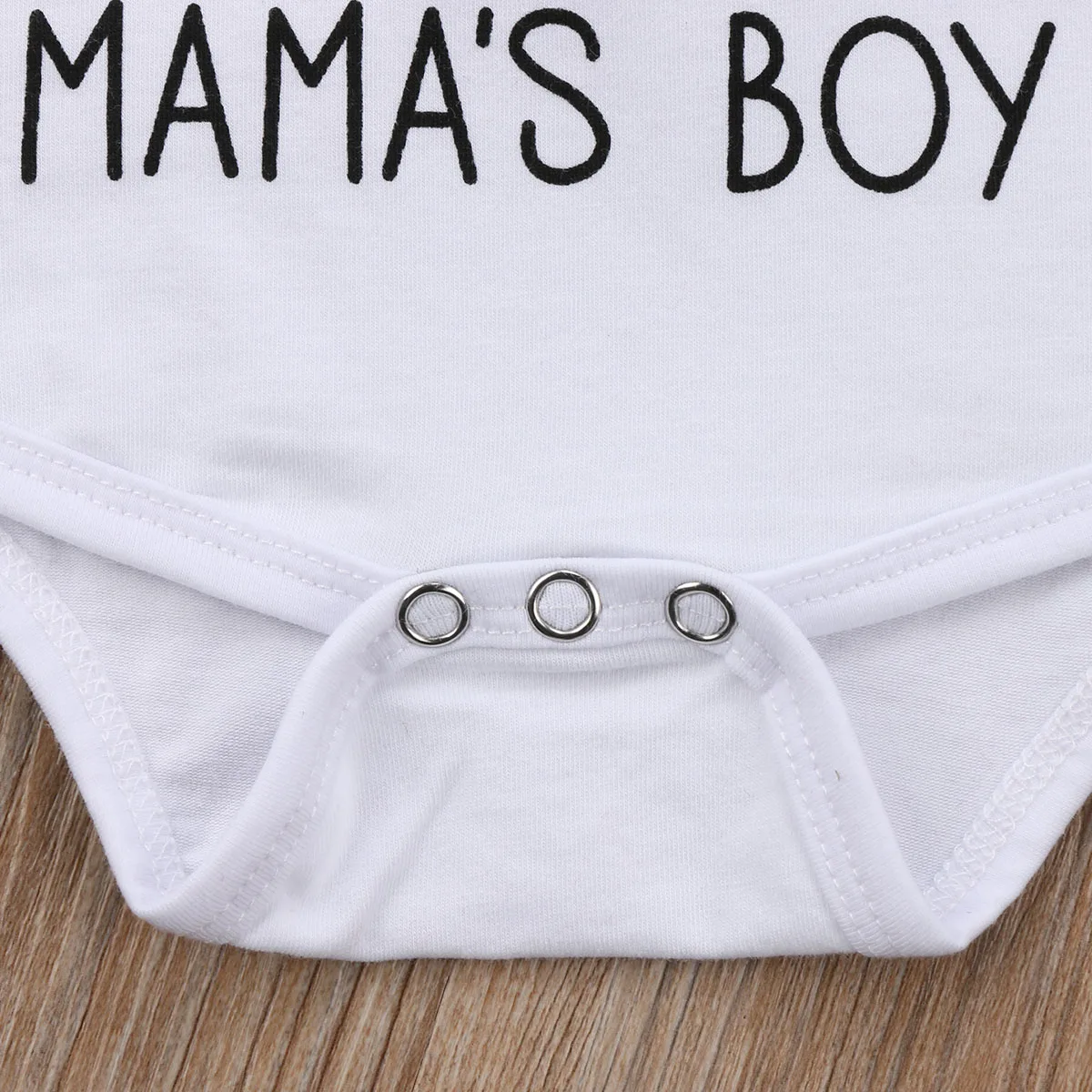 Одежда для новорожденных мальчиков милый комбинезон с принтом Mammy Boy в