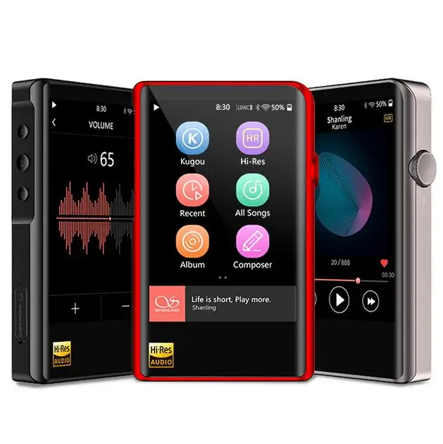 SHANLING M2X AK4490EN DSD256 32 бит/384 кГц двойной Bluetooth AptX LDAC порт able музыкальный плеер Hi Res Hifi