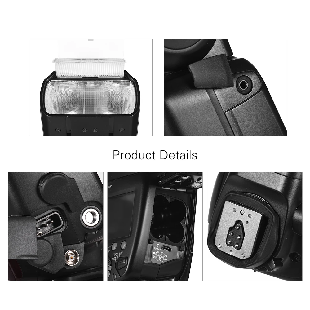 FK600EX RT GN60 E TTL для камер Canon EOS Вспышка Speedlite 2 4G Беспроводная радиоуправляемая