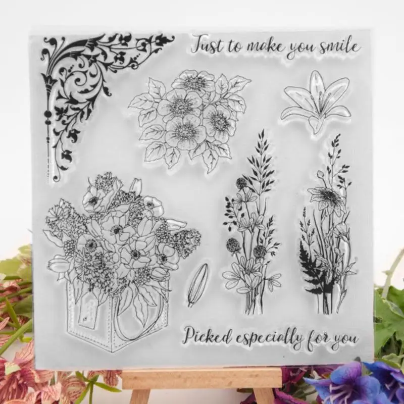 JourneySilicone Transparent Seals Clear Stamps for DIY Scrapbooking Photo Album Card Making Decorative Paper Crafts Gift | Дом и сад