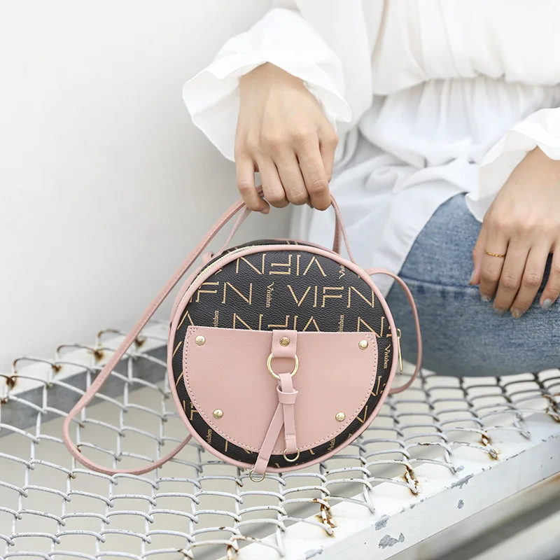 2019 женские оригинальные ивовые ручки маленький круг тренд Джокер одно плечо