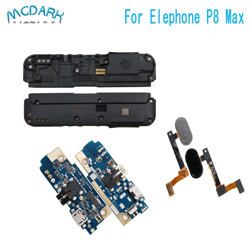 Запасные части для телефона Elephone P8 Max USB разъем зарядная плата с микрофоном