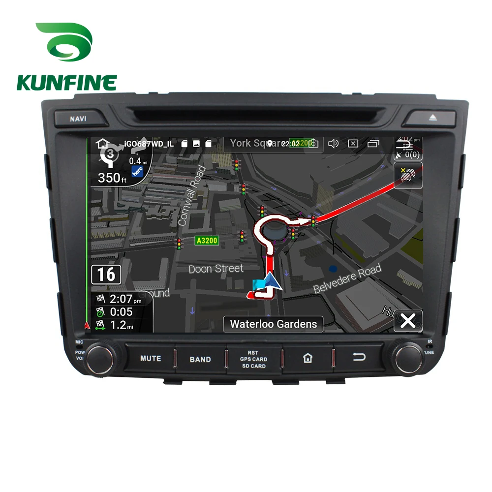 4 ядра 2 Гб оперативная память Android 8 1 автомобильный DVD gps навигации мультимедийный