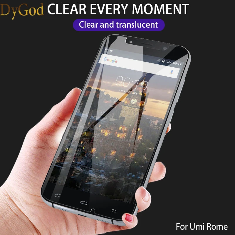 DyGod For UMI Rome X Tempered Glass 5.5 inch Front Screen Protector Film Phone Replacement | Мобильные телефоны и