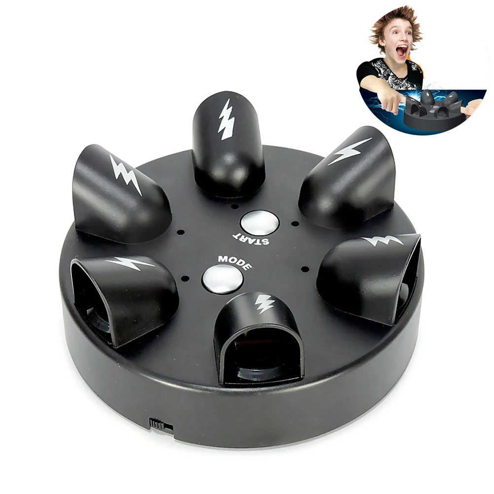 

Electric Lucky Finger Roulette Game Machine Finger Lie Detector Bar Party Drinking Game Prank Toy