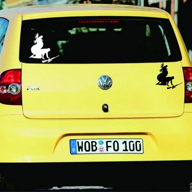 1 шт. забавная наклейка для автомобилей Moose и Hunter Авто наклейки Стайлинг Декор