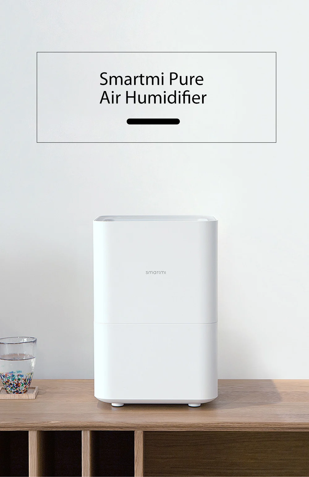 Испарительный Увлажнитель воздуха Smartmi с емкостью 4 л|Увлажнители воздуха| |