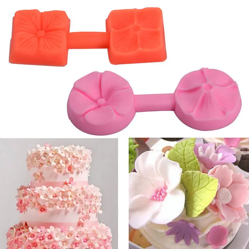 Розовый Удобный домашний самодельный торт милый DIY 3D цветок розы помадка шоколад