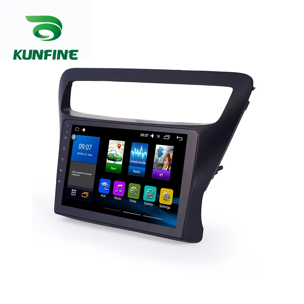 Восьмиядерный 1024*600 Android 8 1 автомобильный DVD GPS навигационный плеер Deckless стерео для