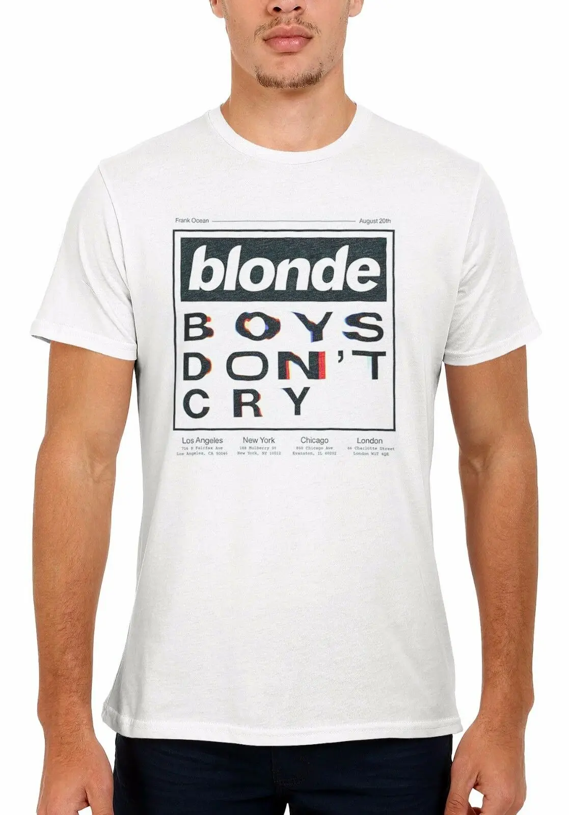 Блондинка обувь для мальчиков Don't Cry рисунок Frank Ocean мужчин жилет футболка