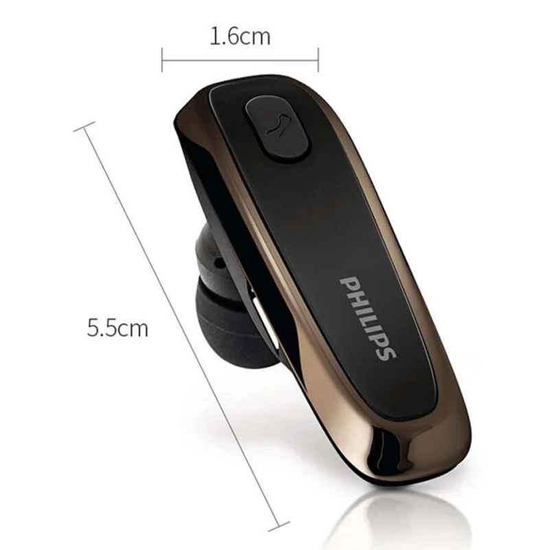 Оригинальные Наушники Philips Shb1700 с ушным крючком гарнитура Bluetooth 4 0 и литиевым