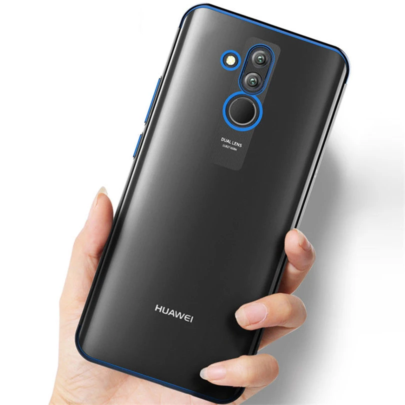 Мягкий силиконовый прозрачный чехол для телефона Huawei Honor Note 8 8X 9 10 Lite 7A 7X Pro 7C Play