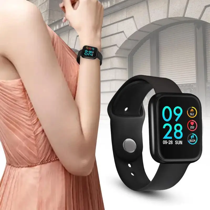 

P70 Smart Watch Waterproof Android Smart Watch Bluetooth Wristband Heart Rate Pedometer Swimming Ip68 Call Reminder