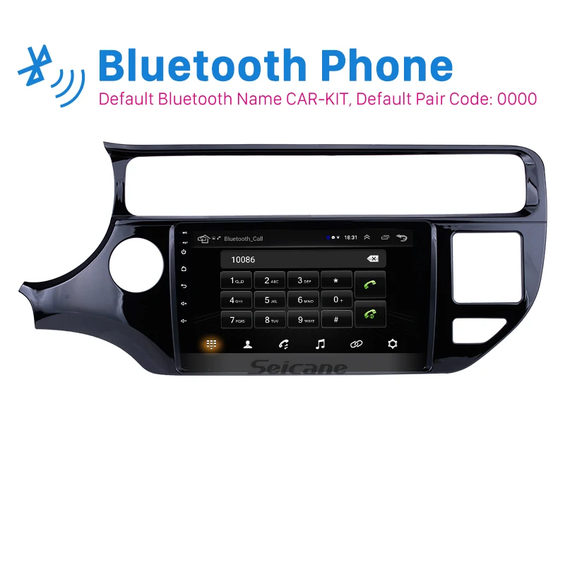 Автомобильный мультимедийный плеер Seicane 2Din Android 8 1 GPS для KIA Rio 2012 2013 2014 2015 с левым