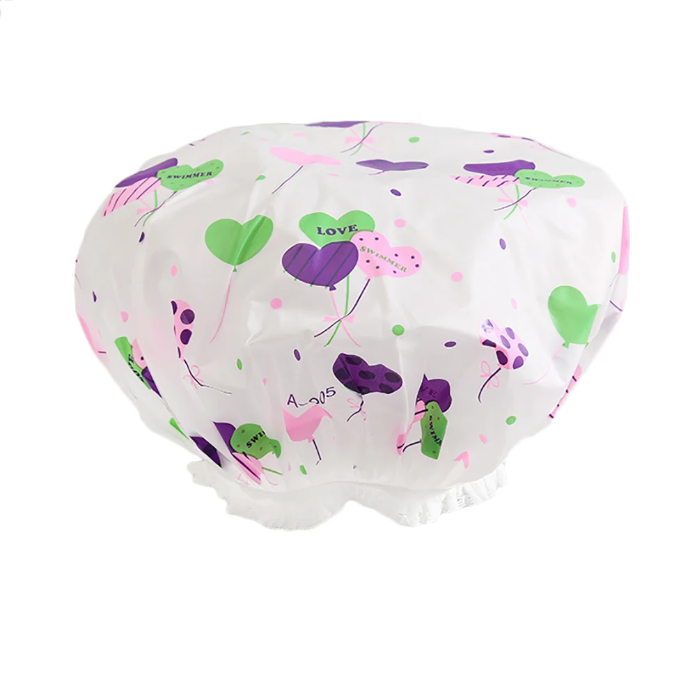 Oloey 2 шт. многоразовые эластичные кружево группа для ванной шапки волос шляпа AsyPets