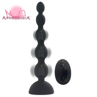 aphrodisia 3 speed 10 mode wireless remote control vibrator anal beads butt plug g spot vibrator prostata sex toys dropshipping