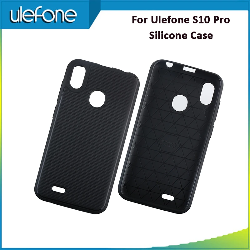 Силиконовый чехол для Ulefone S10 Pro Мягкий противоударный чехол-накладка защитный