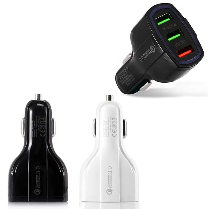 Автомобильное зарядное устройство Quick Charge 3 0 для мобильного телефона Usb Qualcomm Qc