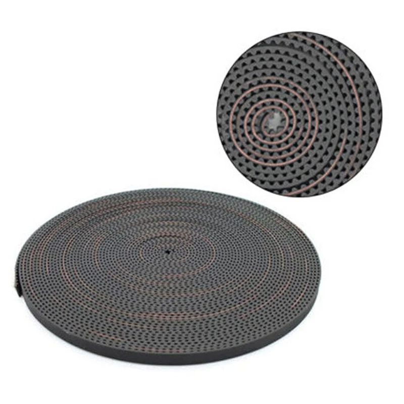 

6mm GT2 RF Fiber Glass Reinforced Rubber Timing Belt for 3D Printer, 10 M