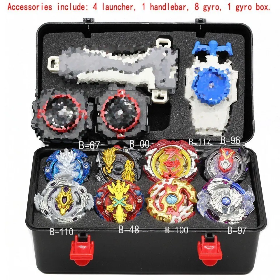 BEYBLADEB-100 серии God Double Swing Town Soul Guardi продажа Toupie Bayblade серия Arena Metal Fusion Launcher Toys |
