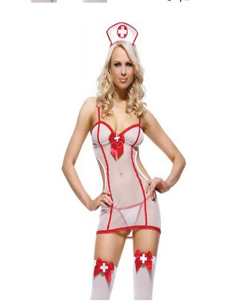 Сексуальное нижнее белье сексуальное медсестра служить Равномерное Искушение