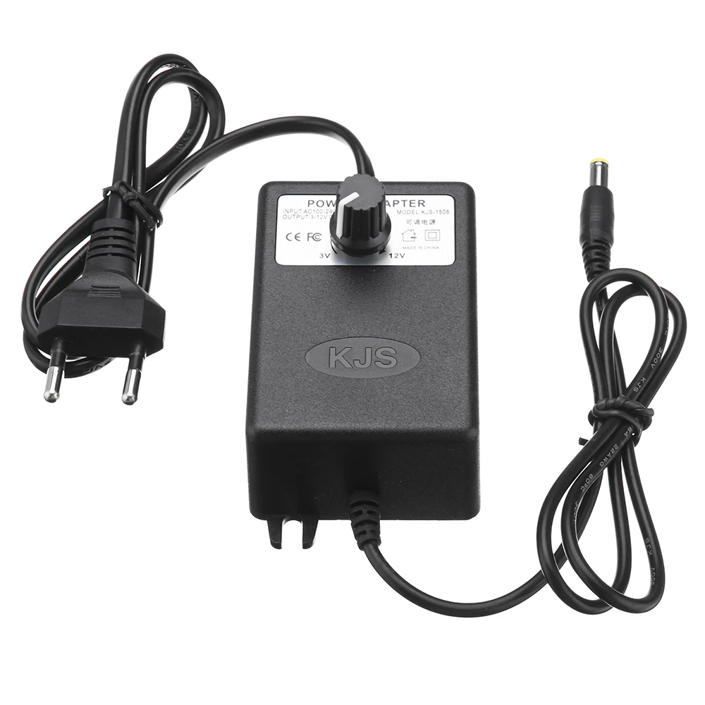 LEORY KJS-1506 3-12V 2A 24W DC адаптер питания Регулируемый напряжения импульсный источник |