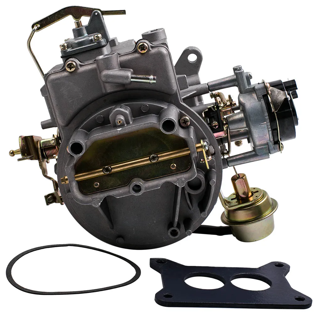 Два 2 цилиндр карбюратора Carb для Ford 289 302 351 Cu Jeep двигателя 2100 Mustang F100 F150 360 2BBL A800 1