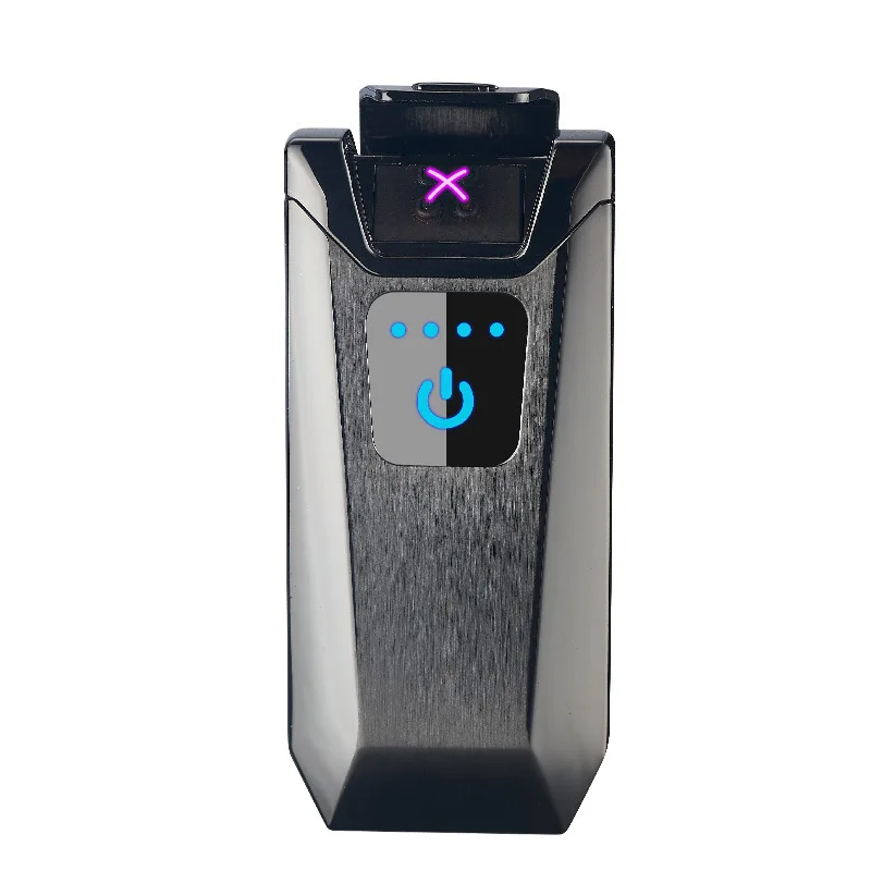 Double Arc USB Windproof flameless Plasma Touch LED sensing charging cigarette lighters electric cigar Electronic lighter | Дом и сад