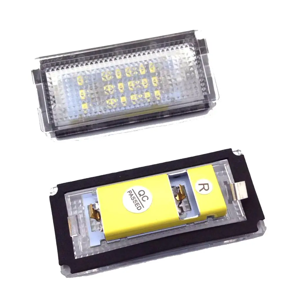 Из 2 предметов белый 18 SMD СВЕТОДИОДНЫЙ Подсветка регистрационного номера