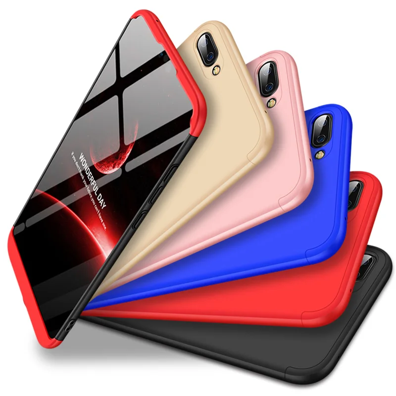 360 Full Protective Phone Case For Huawei Honor 9i Degree Body for 9 i Shockproof Cover+Glass |